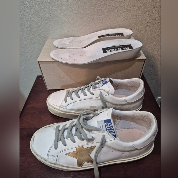 Golden Goose Super Star Womens Sneaker Size 38 New Condition - Picture 9 of 9